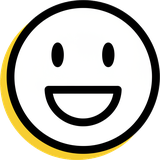Image of delighted face